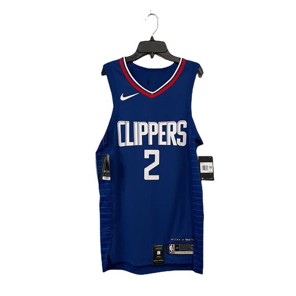 Nike Kawhi Leonard Los Angeles‎ Clippers Vaporknit Jersey AV2655-400 sz 40 Small - Picture 1 of 7